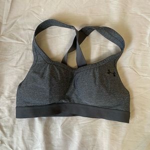 Under Armor Grey Sports Bra size 32B